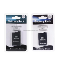 Batterie Rechargeable 3.6V 3600 mAh pour Console PSP 1000, Pièces de Rechange en Plastique pour PSP 2000 3000