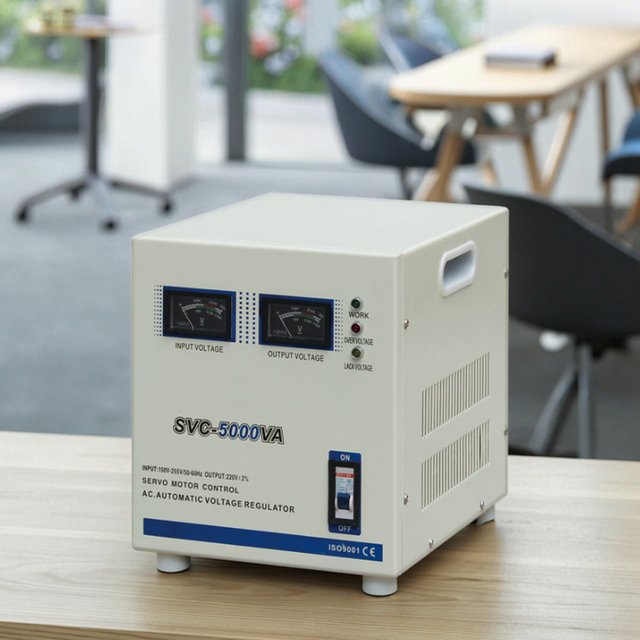SVC- 5000VA Single Phase AC Automatic Voltage Stabilizer