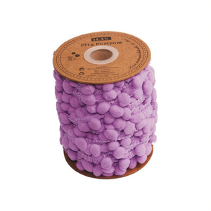 Nastro Ilan Pom Pom Larghezza 2 cm Lunghezza 1 m Per Artigianato e Decorazione di Abbigliamento - Product Image 1