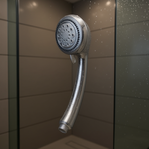 Cabezal de ducha Noto de 5 chorros, cromado, diámetro 84 mm, longitud 13 cm - Product Image 3