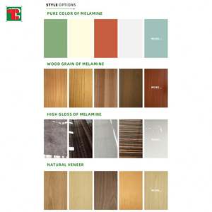 Panneau de contreplaqué texturé marin mat en papier de 18 mm, MDF de 18 mm, couleur, panneau de particules de 3 mm, chêne cambrien, panneau mélaminé pour lamination, découpe au laser - Product Image 3