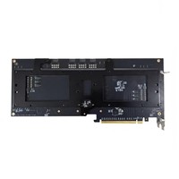Kartu Adaptor GPU Ganda Good Price V100 SXM2 300 GB/s NVLink Interconnect AOM-SXM-V Simplified Backplane V100 GPU Basecard