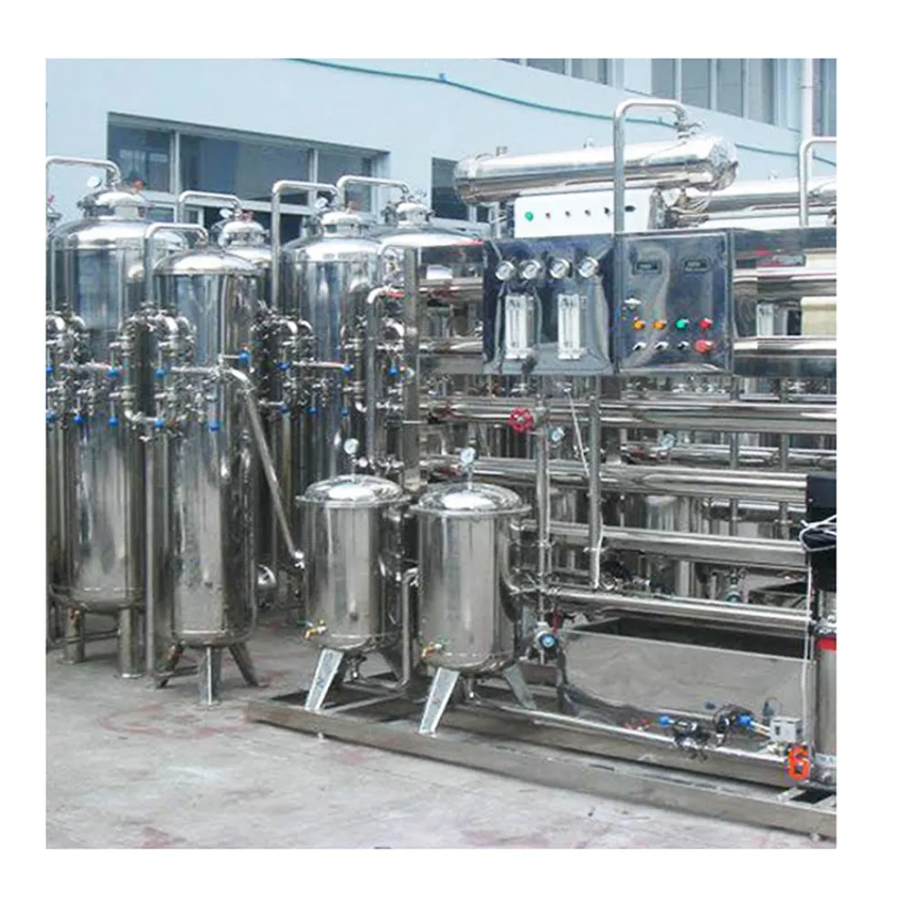 ماكينة معالجة المياه بالتناضج العكسي, ماكينة تجارية 6000GPD 1000LPH ماكينة معالجة المياه بالتناضج العكسي للمياه ، ماكينة معالجة المياه عالية الجودة