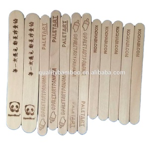 Jumlah pesanan minimum rendah gabungan ukuran stik spatula kayu sekali pakai untuk Salon kecantikan - Product Image 6
