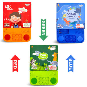 Machine d'apprentissage intelligente avec éclairage et musique, lecture tactile, lecture par points, <span class=keywords><strong>livre</strong></span> électronique, <span class=keywords><strong>livre</strong></span> <span class=keywords><strong>audio</strong></span>, matériau ABS, batterie au lithium, unisexe - Product Image 5