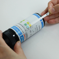 Venta al por mayor Dirui 2 artículos (proteína, glucosa) Tiras de prueba de orina de gran calidad para el hogar Tiras de prueba de análisis de orina