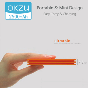 2025 thiết kế mới siêu mỏng vuông dễ thương Quà tặng khuyến mãi 2500mAh ngân hàng điện sáng tạo mini Xách Tay Chất lượng cao Pin gói - Product Image 4