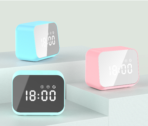 Altavoz S204 impermeable <span class=keywords><strong>con</strong></span> Bluetooth, exquisita pantalla LED, despertador, <span class=keywords><strong>con</strong></span> Radio FM, USB y tarjeta TF - Product Image 5