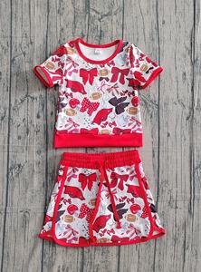 Completo Sportivo Personalizzato per Bambine, T-shirt e Gonna o Pantaloncini, Abbigliamento Coordinato per Sorelle - Product Image 3