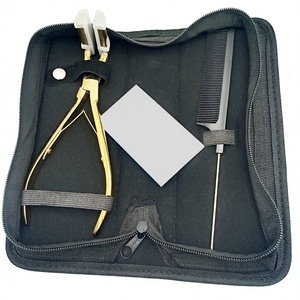 Kit d'outils multifonctionnels pour extensions de cheveux en acier inoxydable avec logo personnalisé et couleur personnalisée - Product Image 1