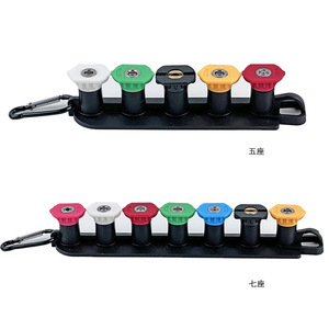 Pistolet à eau haute pression, buse en forme d'éventail 7 couleurs, mécanique, en aluminium et plastique, pour le nettoyage de voitures - Product Image 4