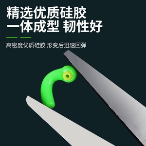 Siège de pêche flottant double cœur avec insert en silicone Space Bean, étanche, pour la pêche en eau douce, accessoires de pêche - Product Image 5