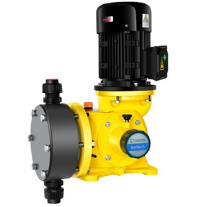 Bomba dosificadora de cabezal de bomba PVDF de <span class=keywords><strong>alta</strong></span> precisión de 82L/H, bomba dosificadora de diafragma mecánica para <span class=keywords><strong>tratamiento</strong></span> de agua a <span class=keywords><strong>alta</strong></span> presión - Product Image 3