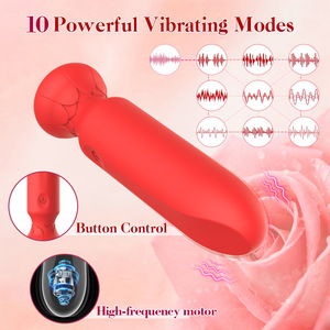 Mini vibromasseur pour femmes, stimulateur clitoridien et du point G, 10 modes de vibration, jouet sexuel portable rechargeable - Product Image 5