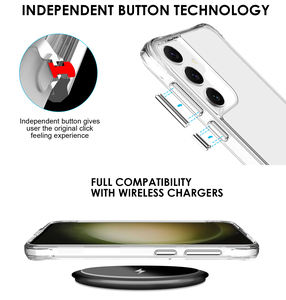 <span class=keywords><strong>Coque</strong></span> rigide transparente pour <span class=keywords><strong>Samsung</strong></span> <span class=keywords><strong>Galaxy</strong></span> S24 S23 + S22 Plus S21 <span class=keywords><strong>S20</strong></span> ULTRA S21FE <span class=keywords><strong>5G</strong></span> <span class=keywords><strong>coque</strong></span> de téléphone portable antichoc - Product Image 4