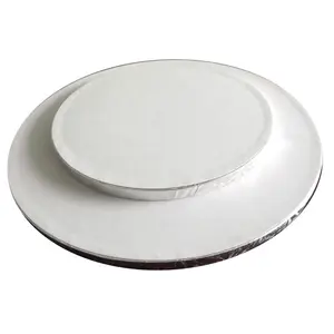 Atacado Impresso Bolo Board Gold Cake Drums Round Smooth Edge Cake Board