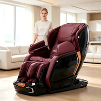 Fauteuil de Direction Ergonomique Haut de Gamme avec Massage Chauffant et Pétrissage en Cuir pour Bureau et Domicile