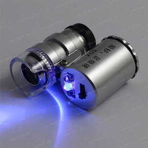 In Stock <strong>Magnifier</strong> 60X LED <strong>Light</strong> Hand-hold Microscope with Good Quality - Product Image 5