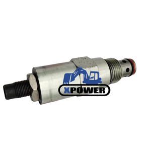 Nueva Válvula de Control de Alivio de Presión Negra para Excavadora XPower Crawler U80 LV80 570LXT 570MXT 129842A1 129842A2 119644A3 282618A1 - Product Image 1