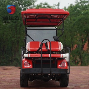 Voiturette de golf électrique 4 roues, batterie 48V/60V/72V 100Ah, autonomie 80-110 km, pour parcs touristiques et terrains de golf - Product Image 3