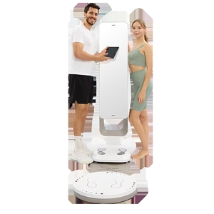 Miroir de pesée intelligent U+300 avec analyseur corporel numérique et balance de composition corporelle pour fitness - Product Image 2