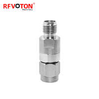 Connecteur RP SMA de précision en acier inoxydable 18G, prise mâle, prise femelle ToSMA, adaptateur coaxial RF pour micro-ondes