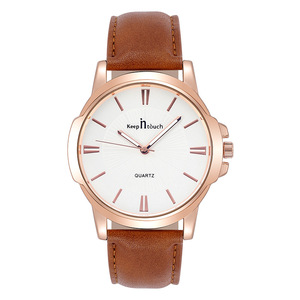 <span class=keywords><strong>Orologio</strong></span> da Uomo di Lusso con Cinturino in Pelle, Quadrante <span class=keywords><strong>Sottile</strong></span>, 12 Ore, Casual, al Quarzo, Moda, Luminoso, Impermeabile, Vendita Calda - Product Image 2