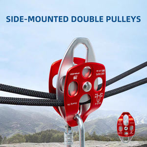 Puleggia Industriale con Doppia Puleggia Isolata per Gestione Sicura ed Efficiente del Carico in Altezza - Product Image 5