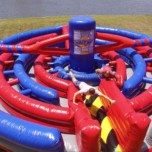 KAPOW jeu d'<span class=keywords><strong>action</strong></span> rond obstacles labyrinthe <span class=keywords><strong>gonflable</strong></span> rotatif extérieur obstacles filature <span class=keywords><strong>jeux</strong></span> à vendre - Product Image 1