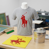 Tinta Silikon Cair Transparan Buatan China untuk Sablon Tekstil, Pencetakan Pola Pakaian Kaos