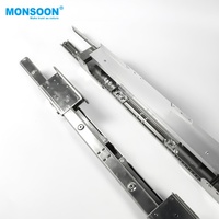 Glissières d'extension pour table de salle à manger pliante MONSOON, quincaillerie de meubles, mécanisme d'extension pour table