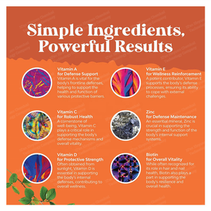 Gomitas Multivitamínicas en Stock para Adultos - Sabores Naranja, Fresa y Cereza, Suplemento Diario Vegano, Sin Gluten, para la Inmunidad y la Memoria - Product Image 3