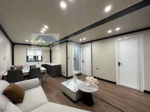 บ้านสำเร็จรูปคุณภาพสูง ห้องสวนสำเร็จรูป หลังคาแบน บ้านคอนเทนเนอร์แบบขยายได้ - Product Image 5