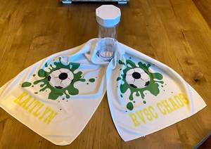 ผ้าเช็ดตัวไมโครไฟเบอร์แบบกำหนดเองพร้อมโลโก้แบรนด์ ผ้าเช็ดตัวกีฬาแห้งเร็ว ผ้าเย็นสำหรับเล่นกีฬา ฟิตเนส ว่ายน้ำ - Product Image 2