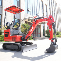 <strong>Best</strong>-<strong>sellers</strong> SDJK Digger 1 Ton Mini Excavator Hydraulic Crawler Excavator Small Excavator 2 Ton Home Mini Excavators