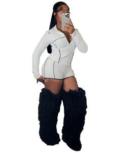 2026 Summer Custom Logo Women Yoga Set Jacket With Shorts Sports Gym Fitness Wear 2 Piece Workout Women's Tracksuit Sets Clothes - Product Image 3