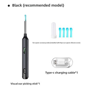 HD 스마트 무선 <span class=keywords><strong>IPX5</strong></span> 방수 WiFi 귀 내시경 카메라 모듈 (아이폰/안드로이드용) 가정용 안전 귀지 제거 뷰티 개인용 - Product Image 2