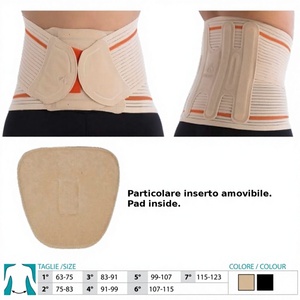 ORIONE เสื้อรัดหลังแบบกึ่งแข็งพร้อมโครงเสริม ผลิตในอิตาลี รหัสสินค้า 3079 - Product Image 1