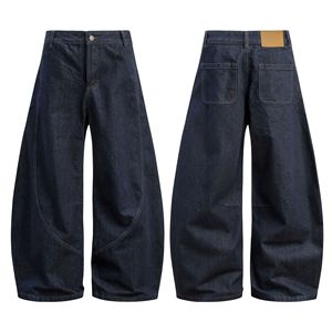 <span class=keywords><strong>Jeans</strong></span> Unisex Stile Americano <span class=keywords><strong>di</strong></span> Tendenza High Street a Taglio Curvo in Denim Grezzo Traspirante dalla Vestibilità Ampia <span class=keywords><strong>Pantaloni</strong></span> <span class=keywords><strong>Lunghi</strong></span> da Uomo a Tinta Unita - Product Image 5