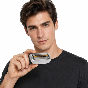Cabezal de Repuesto para Afeitadora Eléctrica Compatible con <span class=keywords><strong>Braun</strong></span> 92M, para Rostro y Cuerpo, Carga USB, Cuchilla Única - Product Image 3