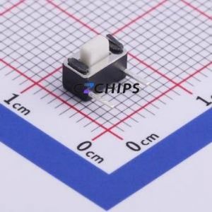 TS-1096B-A2B3-D2 Tactile Switch Switch Single Pole Single Throw Rectangle Button 6mm 3.3mm - Product Image 1
