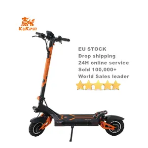 EU-Lager KuKirin G3 Pro versand kostenfrei Elektro roller Dual 1200W * 2 Leistungs starker Motor 65 km/h schneller Offroad-Elektro roller