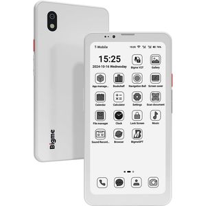 Téléphone E Ink Bigme Hibreak Pro 6,13 pouces 8 Go 256 Go 5G Smartphone Android Blanc - Product Image 1