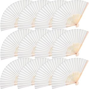 Éventail pliable japonais en bambou personnalisé avec logo imprimé, cadeau promotionnel publicitaire - Product Image 1