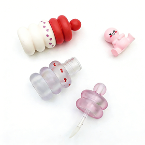 Lindo tubo de brillo labial Dopamine, tubo de lápiz labial vacío, botella de esmalte labial, envase cosmético - Product Image 3