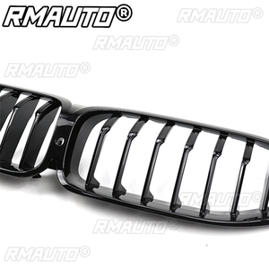 Calandre de remplacement avant pour BMW Série 8 G14 G15 G16 2018+ 840i 850i Noir Brillant Calandre de Course à Ligne Unique - Product Image 5