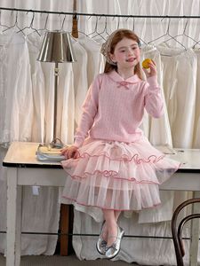 Nouvelle Collection Été 2026 – Jupes en <span class=keywords><strong>Tulle</strong></span> à Volants pour Bébés Filles, Enfants en Bas Âge <span class=keywords><strong>et</strong></span> Tout-Petits – Rose Uni – Vente en Gros 1400 - Product Image 2