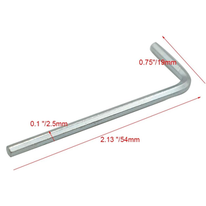 Chiave <span class=keywords><strong>a</strong></span> chiave esagonale in acciaio al carbonio conforme in acciaio inossidabile T10 T15 - Product Image 2