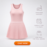 Robe de sport sur mesure à marque privée |   Tenue de tennis plissée performante |   Ajustement occidental optimisé |   Service B2B direct d'usine