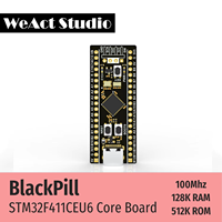 Placa de Desarrollo STM32F411CEU6 STM32F4, Placa Base del Sistema Mínimo, MicroPython, WeAct Studio